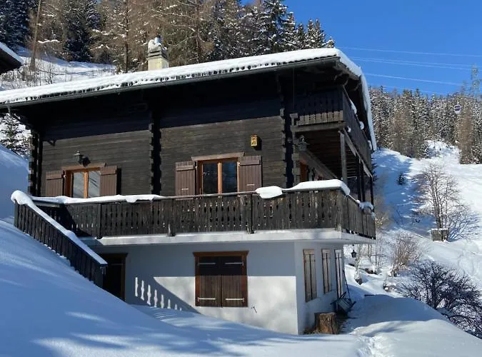 - Verbier 4 Vallees - Grand 5 Chambres, In/out, Sauna Chalé *